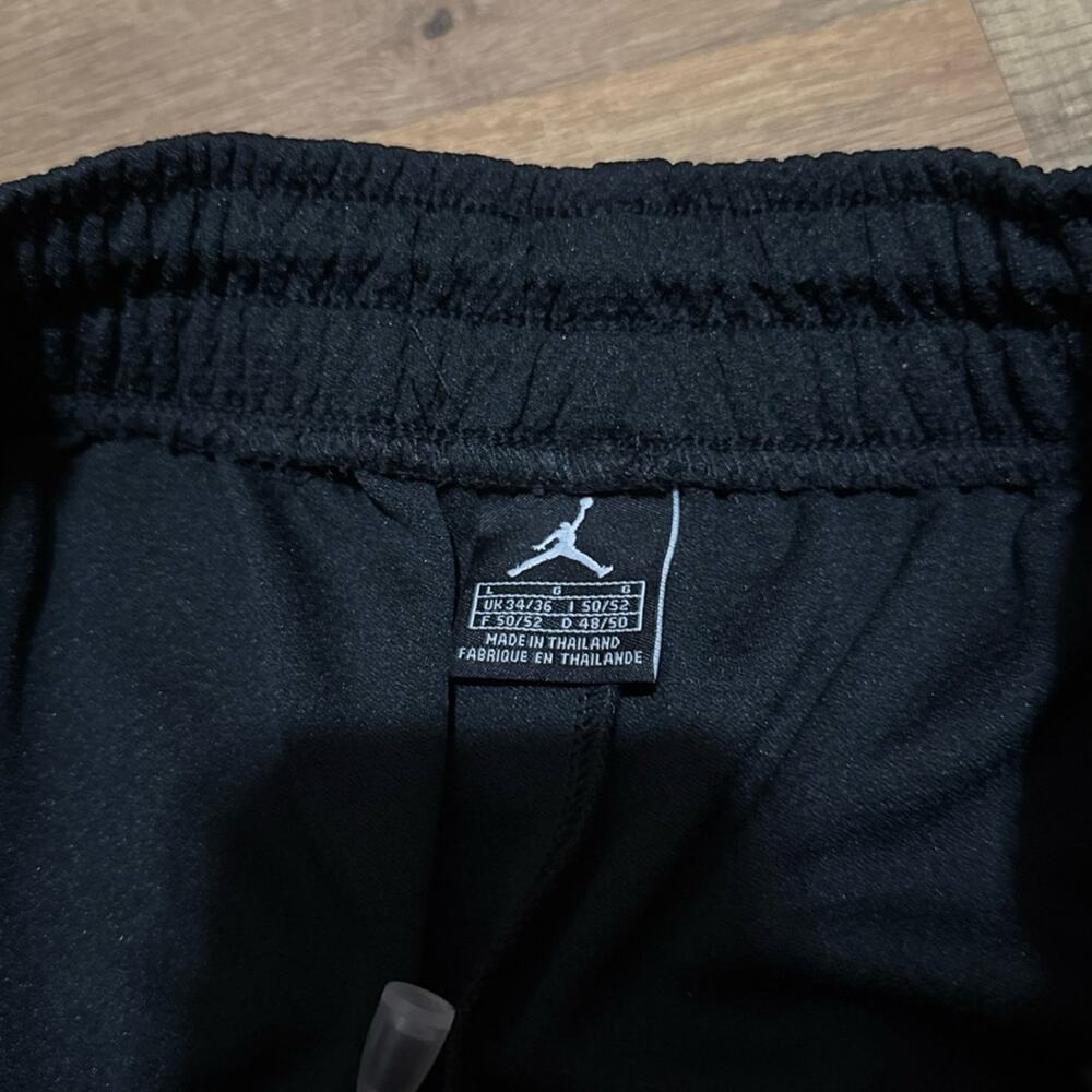 Y2K Air Jordan Green Black Baggy Vintage Basketball Size M 345069-012 Shorts - Picture 9 of 10